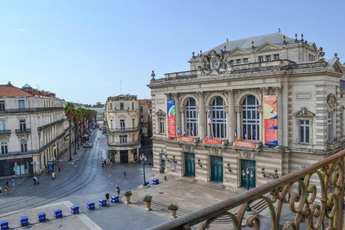 L'Atelier - Climatisation Et Vue Place De La Comedie Montpellier Eksteriør billede